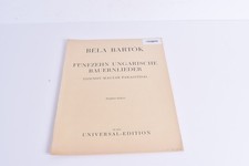Notenbuch Bela Bartok 15