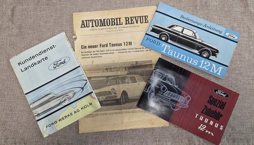 Ford taunus 12m auomobil - taunus,