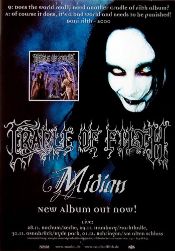 Cradle filth 2000 - cradle,