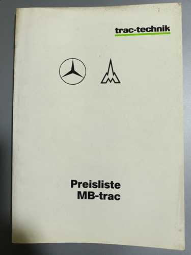Preisliste trac traktor - preisliste,