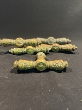 Fenstergriffe Griffoliven Messing Gründerzeit Neo Barock