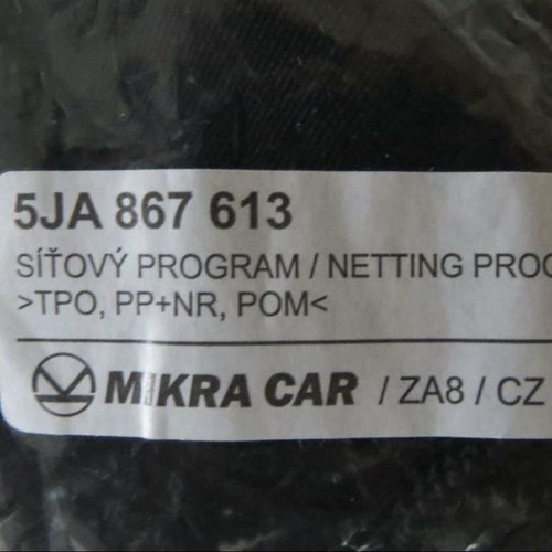 Audi skoda seat gepäcknetz - skoda,