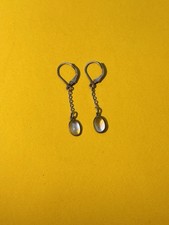 Ohrringe Silber Mondstein