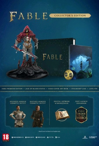 Fable collector edition - collector's,