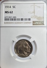 USA 1914 5 CENTS BUFFALO