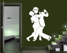 Wandtattoo Tanzen Tänzer Dance Wandaufkleber Wandsticker Premium Seidenmatt LD16