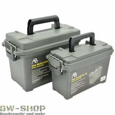 US ARMY MUNITIONSKISTE KUNSTSTOFF OLIV KAL.30 & KAL.50 US AMMO BOX ABSCHLIEßBAR