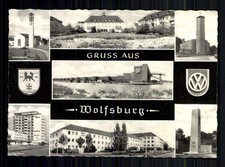 Wolfsburg, 7 Bilder Karte