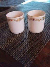 Wertvolle Mokkatasse Porzellan KRONESTER BAVARIA bemalt  