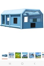 Aufblasbare Lackierkabine L 10x B6x H4m