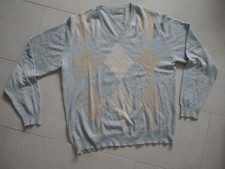 peter scott pullover  M/L  bertram & frank scotland    kaschmir & seide   argyle