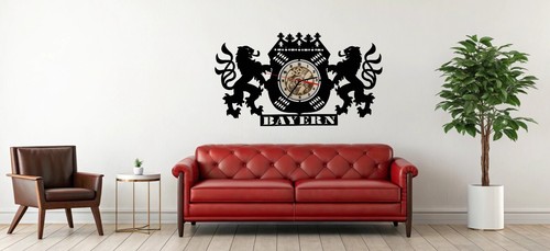 Bayern freistaat wanduhr - bayern,