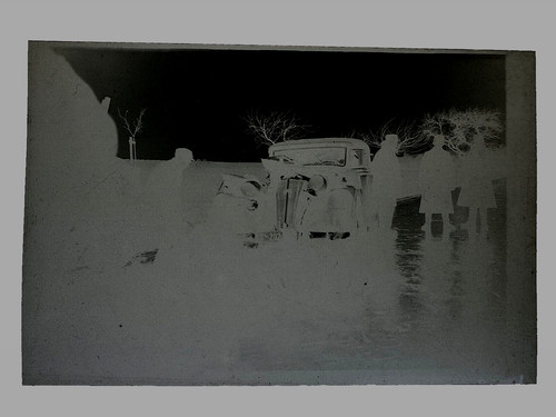 Original negativ 9x6cm unfall - original,