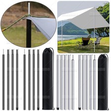 2er Set Teleskop Zeltstangen