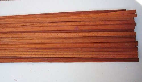 Holzleisten padouk - 25,