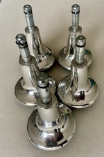 Bürostuhlgleiter 5 Stück, Höhe 7-10cm Stift 10mm Filz chefsessel Gaming chair