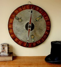 Antikes Jahrmarktsspielrad