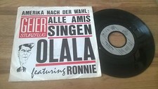 7" NDW Geier Sturzflug - Alle Amis singen Olala / Musikbox (2 Song) ARIOLA REC
