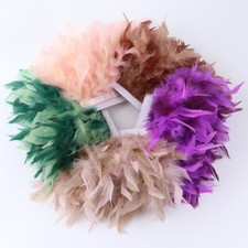 1 Meter Truthahn Federn Borte