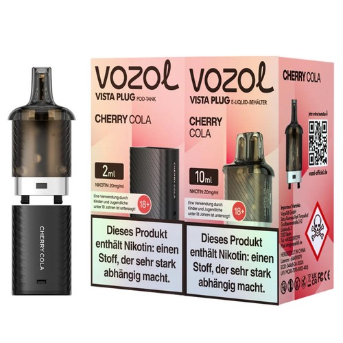 Vozol vista plug prefilled pod - vista,