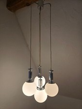 4 Armig Richard Essig ? Opal Deckenlampe Kaskaden Lampe Mid Century 60er 70er