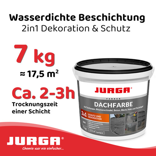 Jurga dachfarbe grau - dachfarbe,