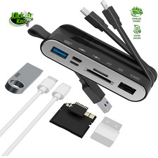 6 in 1 SD Kartenleser USB C