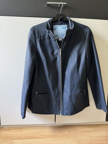 Schicke jacke leder optik - schicke, leder-optik