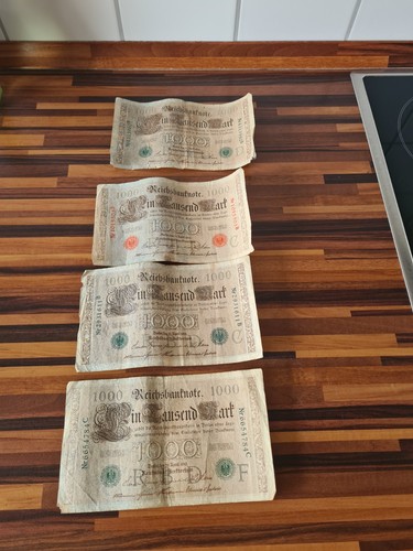 1000 mark reichsbanknote - 1000,