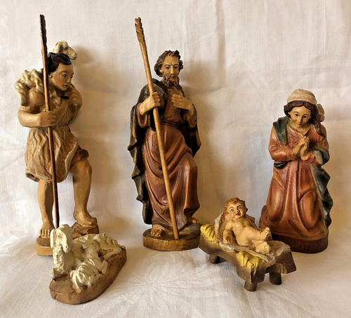 Heilige familie und hirte - familie, mit