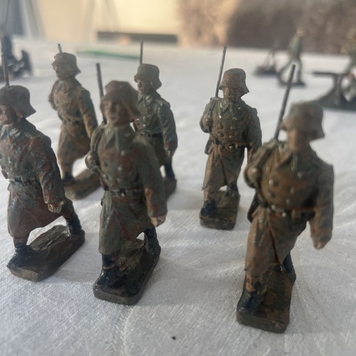Antik stück massefiguren - stück,