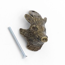 Keiler Kopf VERZIERUNG für Keilerwaffen Trophäen Wildschwein - klein -