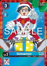 Digimon Gomamon (BT7-018) STP Alternative Art Englisch NM
