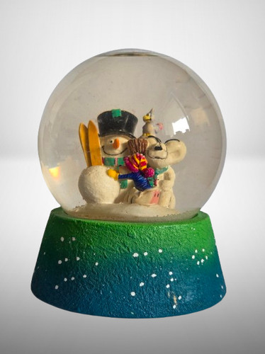 Diddl maus schneekugel vintage - maus,