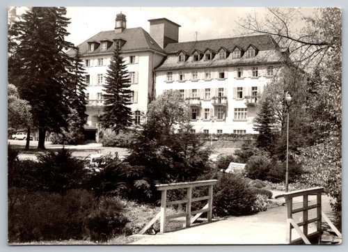 Postkarte bad brambach - postkarte,