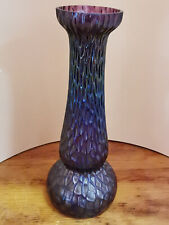 Pallme / König, original hochdekorative kleine Jugendstil Vase um 1900 , 20 cm