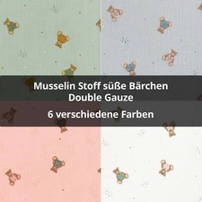 Musselin Stoff süße