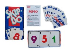 ⭐SKIP BO Karten SPIEL 1989