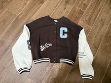 H&M Collegejacke cropped Jacke braun beige Mädchen Gr. 158 / 164 neu