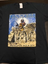 IRON MAIDEN - Somewhere Back In Time - World Tour Shirt 2008. NWOBHM - LIMITED 