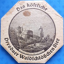 Alter Bierdeckel VK Das
