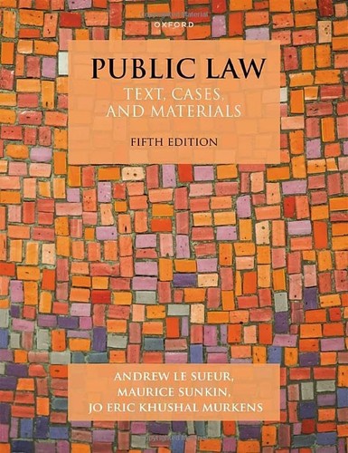 Public law text - law:, cases,