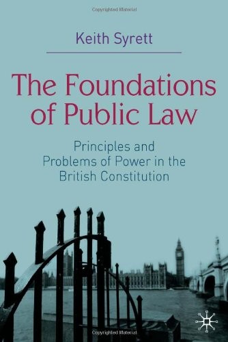 The foundations public law - of,