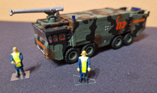 Herpa Preiser Bundeswehr Flugfeld Feuerwehr,mit 2 Figuren,Eigenbau,Umbau,1:87,H0