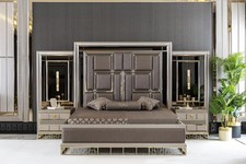 Bett Braun Elegantes