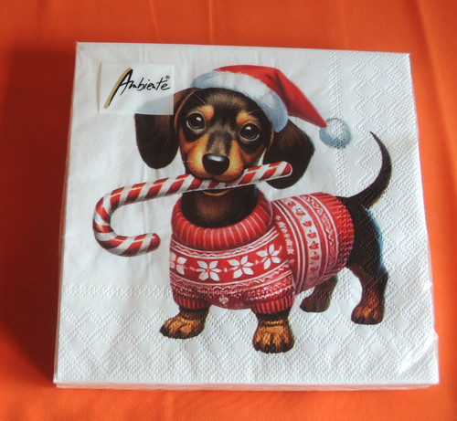 Servietten anton dackel - 20,