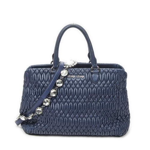 Miu square crystal tote - miu,