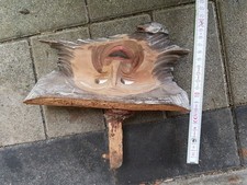 Holzschnitzskulptur *