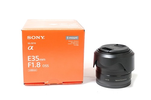Sony objektiv 35mm 8 - 35mm, f1.8