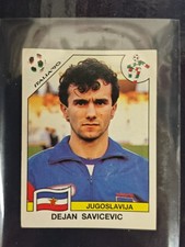 STICKER PANINI FIFA WM 90 ITALIEN DEJAN SAVICEVIC #284 JUGOSLAWIEN ORIGINAL